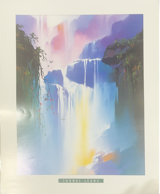Misty Falls by Thomas Leung - Print