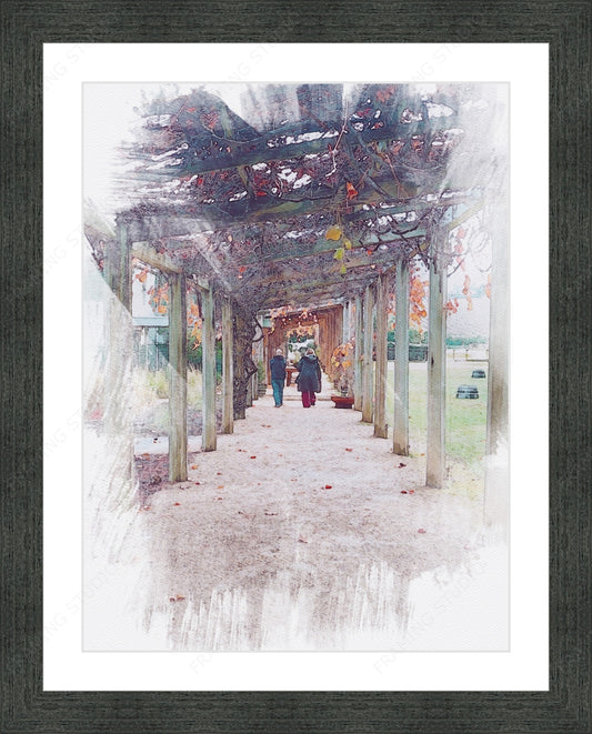 Single Mat & Frame