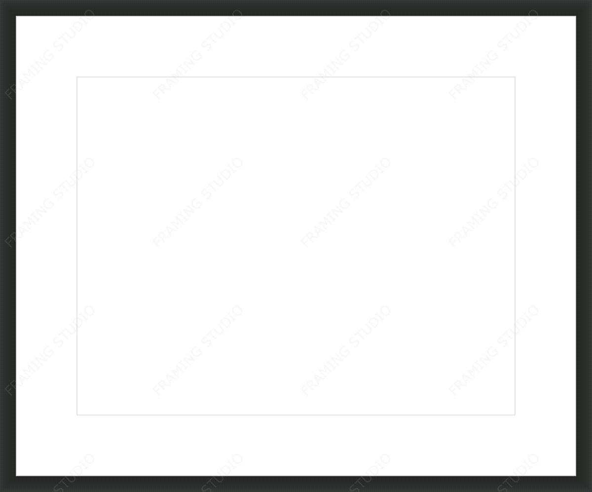 Single Mat & Frame