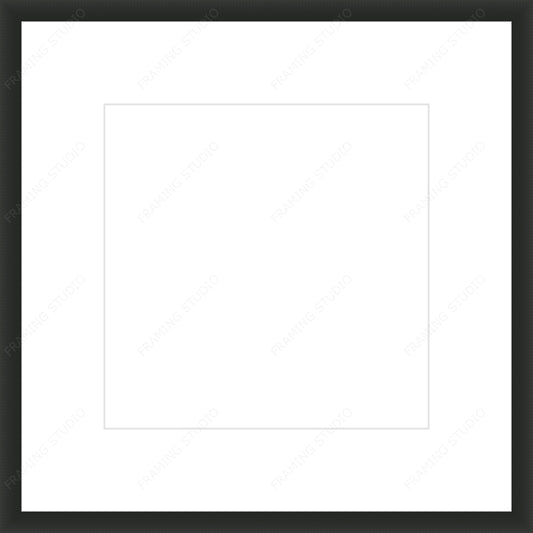 Single Mat & Frame