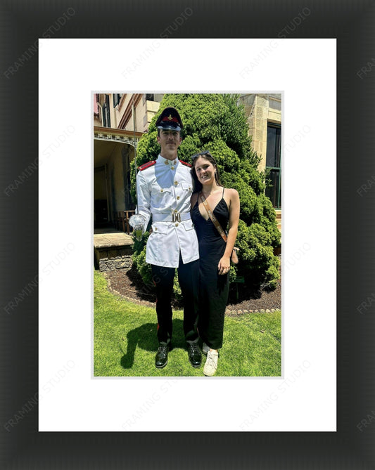 Single Mat & Frame